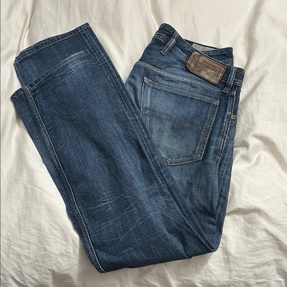 Diesel Blue Straight Jeans Classic Style